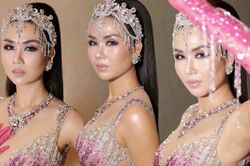 Võ Hạ Trâm 'hô biến' thành cô gái Ấn Độ, thần thái sắc lẹm khó ai vượt mặt
