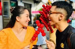 Phan Hiển đưa Khánh Thi đi du lịch trước khi về 'nằm ổ'