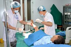 Nhiễm trùng do điều trị bỏng sai cách