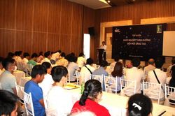 Tập huấn khởi nghiệp theo hướng đổi mới sáng tạo cho học viên hội người mù