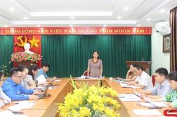 Họp Ban tổ chức Cuộc thi sáng tạo thanh thiếu niên, nhi đồng tỉnh lần thứ 6