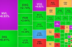 NVL khớp lệnh gần 5% cổ phiếu lưu hành, diễn biến trái chiều tại nhóm xây dựng