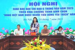 Gần 100 hồ sơ đăng ký bình chọn 'Hàng Việt Nam được người tiêu dùng yêu thích' năm 2023