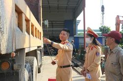 Hải Phòng: Xử phạt 216 trường hợp chở hàng quá tải trọng