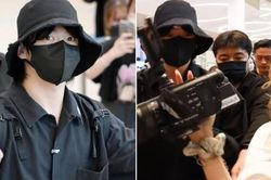 Jungkook BTS lại có trải nghiệm 'đáng sợ' ở sân bay
