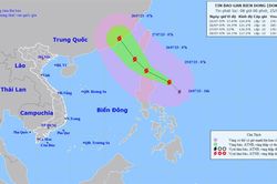 Trong 24 giờ tới, bão Doksuri có khả năng mạnh thêm