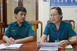 Nữ dân quân sáng tạo