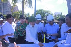 Bí thư Thành ủy Đà Nẵng kiểm tra hiện trường, chỉ đạo nóng sau vụ việc nước thải tràn ra biển Mỹ Khê