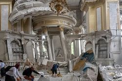Điện Kremlin nói về vụ nhà thờ nổi tiếng ở Odessa bị hư hại