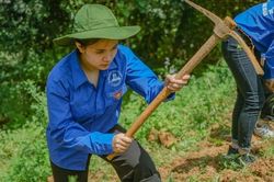 Sinh viên Đại học Công đoàn với mùa hè xanh nhiệt huyết tại Cao Bằng