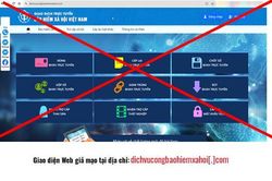 Cảnh báo: Xuất hiện trang web giả mạo Cổng dịch vụ công của Bảo hiểm xã hội Việt Nam