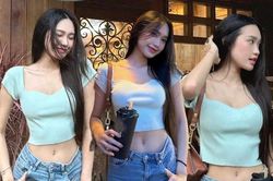 Bạn gái Đoàn Văn Hậu khoe vóc dáng 'mình hạc xương mai', dân tình hết lời khen