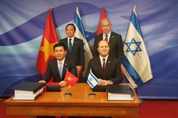 Việt Nam chính thức ký Hiệp định thương mại tự do với Israel