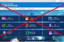 Xuất hiện trang web giả mạo Cổng dịch vụ công BHXH Việt Nam