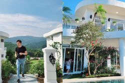 Mạnh Trường khoe cận cảnh căn biệt thự như resort 5 sao