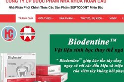 Thanh tra Bộ Y tế đình chỉ hoạt động đối với Công ty CP Dược phẩm Nha Khoa Hoàn Cầu