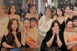 Minh Hằng tụ họp hội bạn thân, dàn mẹ bỉm đọ sắc 'bất phân thắng bại'