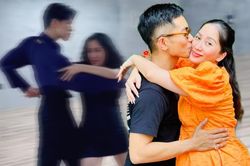 Bầu bí vượt mặt, Khánh Thi vẫn đứng lớp 'thị phạm' nhảy múa cực lăn xả