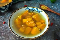 Trời nắng nóng nấu chè khoai lang hoa mộc thanh mát