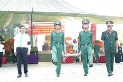 Truy điệu và an táng hơn 80 hài cốt liệt sĩ hy sinh ở Campuchia
