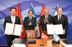 Việt Nam và Israel ký kết Hiệp định Thương mại tự do