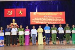 Quận 8: Nhiều mô hình phòng chống tội phạm phát huy hiệu quả, được nhân rộng