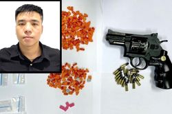 Bắt giữ thanh niên dùng súng để đòi nợ thuê, buôn ma túy