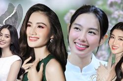 Dàn hậu Việt 'lột xác' nhờ niềng răng: Tiểu Vy đạt tỷ lệ vàng, Đỗ Thị Hà mặt nhỏ hơn