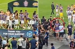 Tottenham vô địch Tiger Cup ở Singapore nhưng biểu cảm của Harry Kane mới đáng chú ý