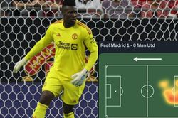 Onana nhận 2 bàn thua trong trận ra mắt MU nhưng vẫn khiến fan phấn khích vì khả năng chơi chân