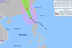 Tin bão trên Biển Đông (cơn bão số 2)