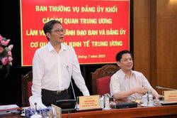 Đảng ủy cơ quan Ban Kinh tế Trung ương tăng cường công tác giáo dục chính trị, tư tưởng