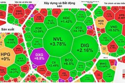 Cổ phiếu bất động sản tăng dựng đứng, VN-Index mất mốc 1.200 điểm