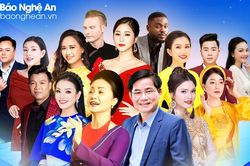 Nhiều nghệ sĩ nổi tiếng sẽ biểu diễn tại Lễ khai mạc Festival Dân ca ví, giặm Nghệ Tĩnh