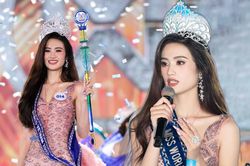 Hoa hậu Ý Nhi gây tranh cãi với trình độ tiếng Anh, có vẻ ấp úng thế nhỉ?