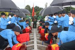Trang trọng tổ chức truy điệu, cải táng 85 hài cốt liệt sĩ