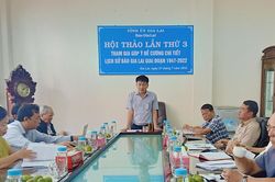 Hội thảo góp ý dự thảo 'Lịch sử Báo Gia Lai giai đoạn 1947-2022'