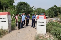 Tây Hồ tập trung xử lý dứt điểm vi phạm pháp luật đê điều