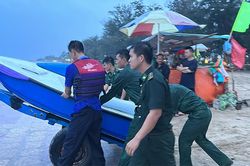 Tiếp tục tìm kiếm một người bị mất tích khi tắm biển Đồi Dương, Phan Thiết