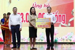 3,7 tỷ đồng ủng hộ các nạn nhân chất độc da cam