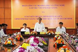 Hậu Giang cần bố trí tăng dần chi ngân sách cho hoạt động khoa học và công nghệ
