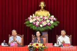 Hội nghị giao ban công tác 6 tháng đầu năm 2023 với các đồng chí Bí thư Tỉnh ủy, Thành ủy trực thuộc Trung ương