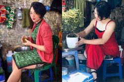 Cô chủ quán trà đá 'múa nước sôi' gây sốt cõi mạng là ai?