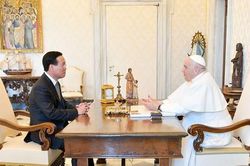Chủ tịch nước Võ Văn Thưởng hội kiến Giáo hoàng Francis