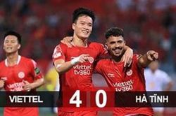 Viettel tiệm cận nhóm đầu bảng; Thắng Bình Định, Thanh Hóa tạm vươn lên dẫn đầu