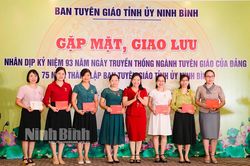 Gặp mặt nhân kỷ niệm 93 năm Ngày truyền thống ngành Tuyên giáo của Đảng