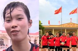 Thanh Thúy và dàn sao bóng chuyền Kim Huệ, Phạm Thị Yến, Ngọc Hoa đọ sức với đội 'trai làng' trên sân xi măng