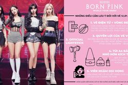 Những lưu ý đối với vé thường và VIP cho concert Blackpink tại Hà Nội