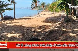 Đà Nẵng đã xử lý các công trình trái phép trên bán đảo Sơn Trà đến đâu?