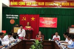 Hậu Giang kỷ luật 49 đảng viên trong 6 tháng đầu năm